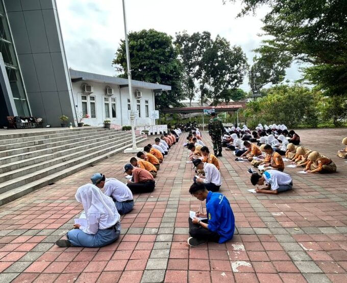 Siswa SMK Muhammadiyah 2 Borobudur Ikuti Seleksi Paskibra Tingkat Kecamatan: Wujudkan Semangat Nasionalisme